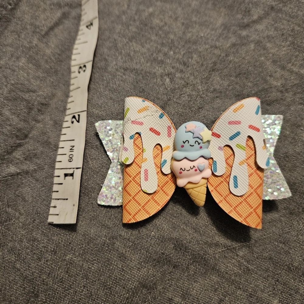 3/$20 💥 Ice Cream Cone Hair Barret NWT